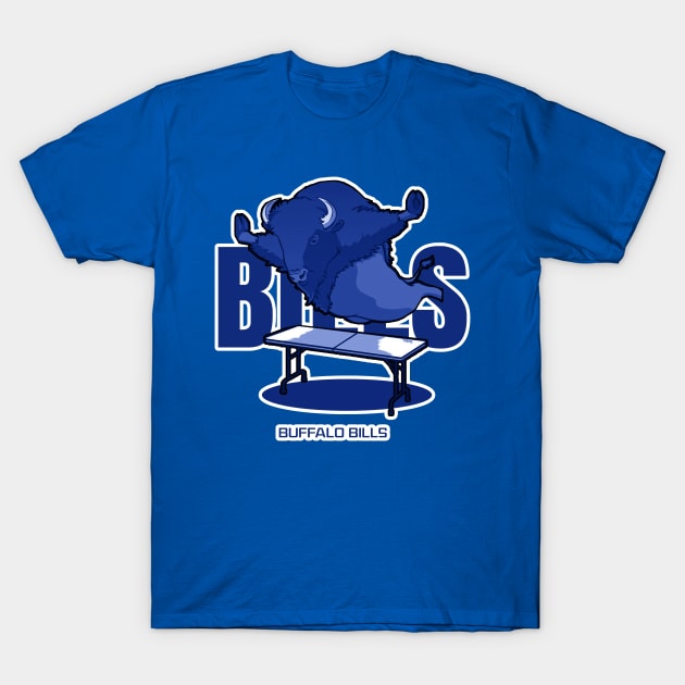 Buffalo Bills table breaker T-Shirt by whosfabrice